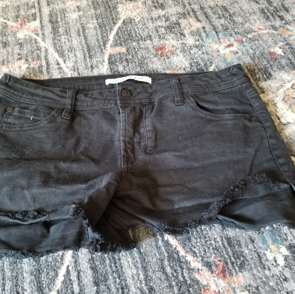 Celebrity Pink Black Shorts 11/30